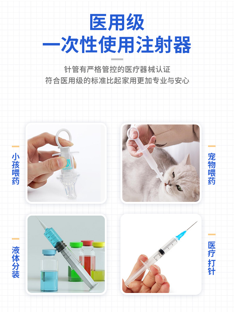 配藥注射器用途