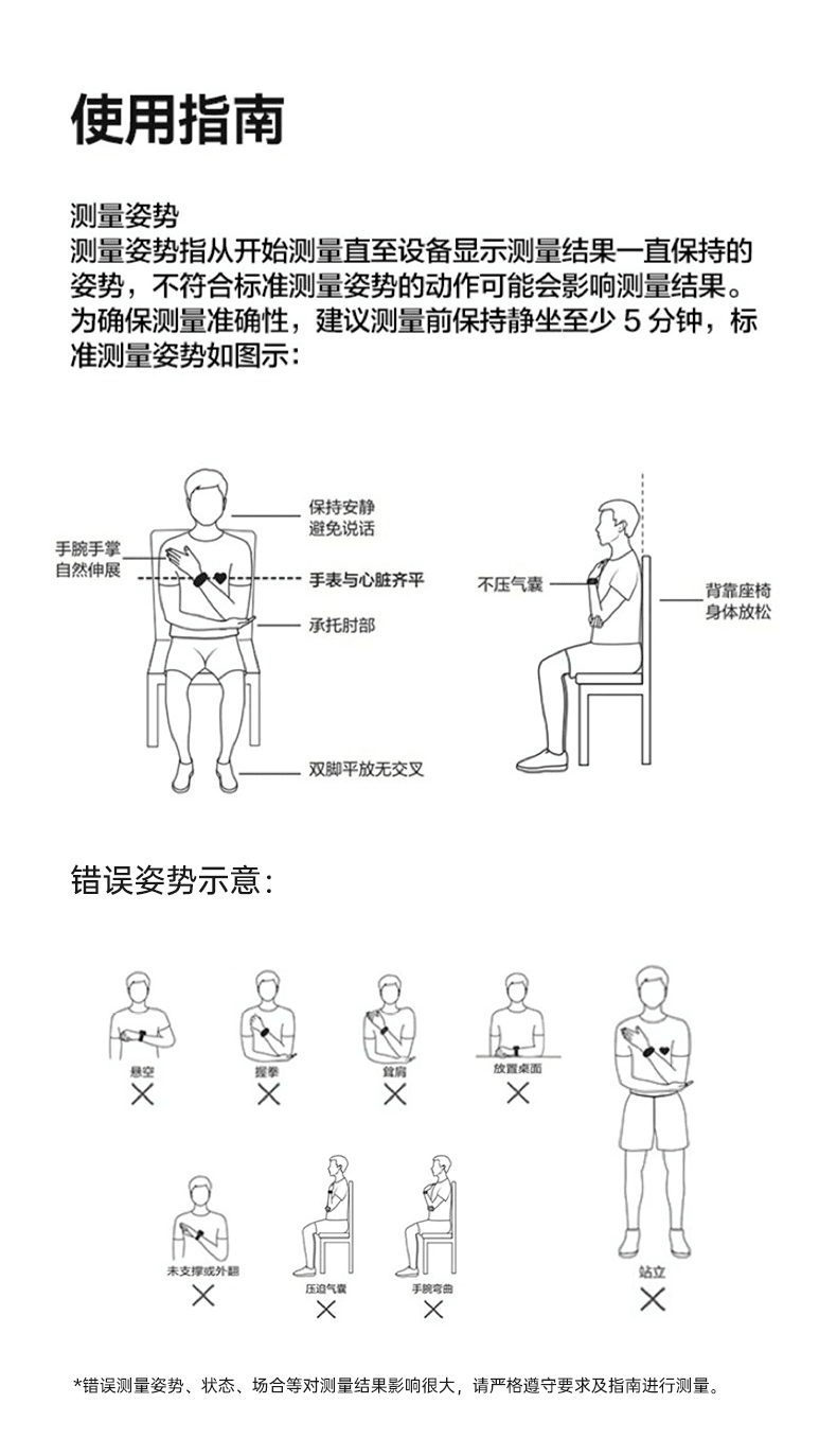 正確測(cè)量血壓